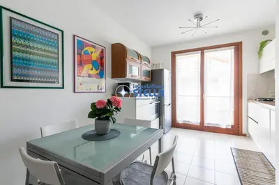 Cucina o angolo cottura di Residence Corona Blu