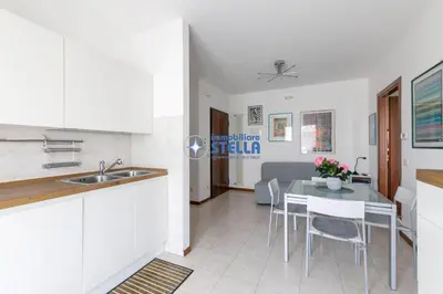 Cucina o angolo cottura di Residence Corona Blu