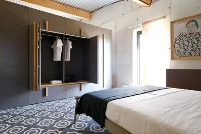 Letto o letti in una camera di La Casetta del Custode