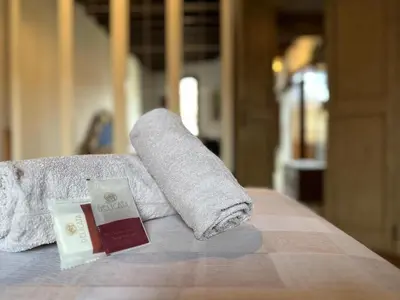 Letto o letti in una camera di Sailing Venice