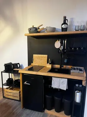 Cucina o angolo cottura di Monolocale Giuggiola