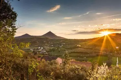 Paesaggio naturale nelle vicinanze dell'affittacamere