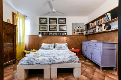 Letto o letti in una camera di Cà Tolentini