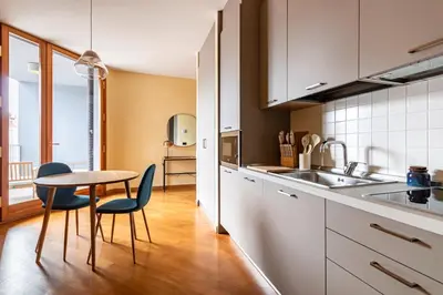Cucina o angolo cottura di GuestHost - Giudecca Charming Flat X2 with Terrace