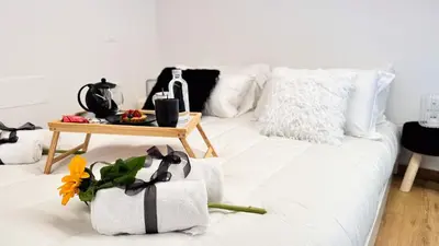 Letto o letti in una camera di Ca Teresa Ebano by Ca-Sa Check