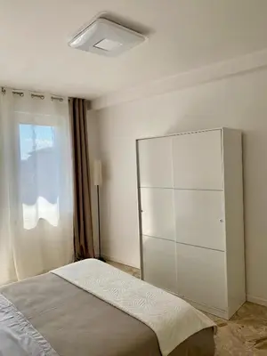 Letto o letti in una camera di Appartamento Jaris