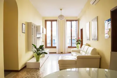 Area soggiorno di Ca' Geremia Apartment