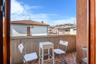 Balcone o terrazza di Palladio Retreat Flat, best comfort in Vicenza