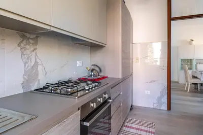 Cucina o angolo cottura di Palladio Retreat Flat, best comfort in Vicenza