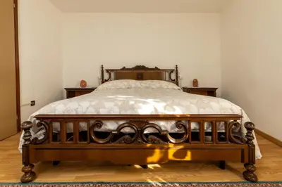 Letto o letti in una camera di Casa Di Nonna