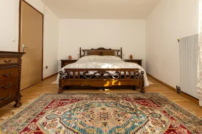 Letto o letti in una camera di Casa Di Nonna
