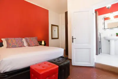 Letto o letti in una camera di Residenza Quaggio Ca' Grimani