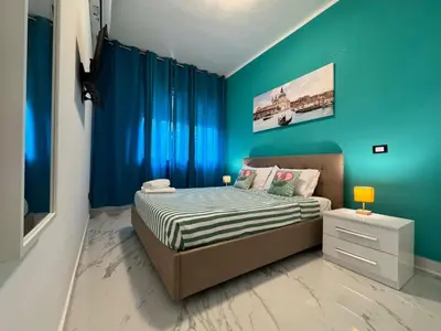 Letto o letti in una camera di United Apartment
