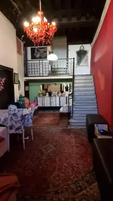 Area soggiorno di Very central Artist rooms