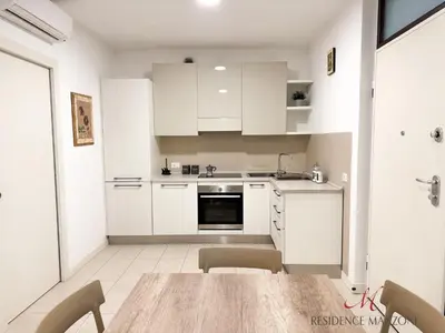 Cucina o angolo cottura di Residence Manzoni