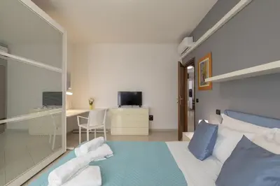 Letto o letti in una camera di Easy Venice - Flat in Mestre