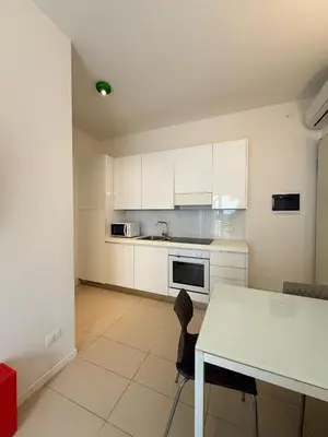 Cucina o angolo cottura di VILLA SMERALDA-Solo per famiglie- WALTERIGATO APARTMENTS