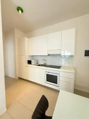 Cucina o angolo cottura di VILLA SMERALDA-Solo per famiglie- WALTERIGATO APARTMENTS