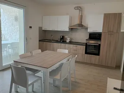 Cucina o angolo cottura di Residence Florinas con piscina - Family Apartments Lido di Jesolo