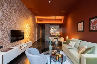 TV o dispositivi per l'intrattenimento presso Palazzo Rota Luxury Apartments