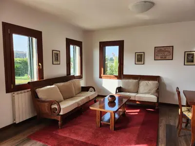 Area soggiorno di Casa Carolina