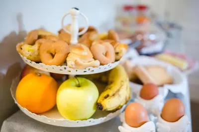 Cibo presso il bed & breakfast o nelle vicinanze