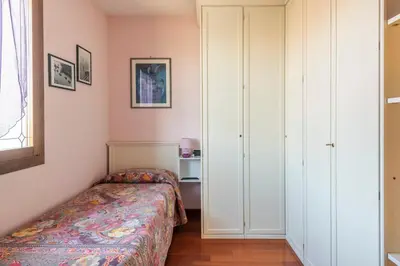 Letto o letti in una camera di Campagna Veneziana - Camera privata con bagno condiviso