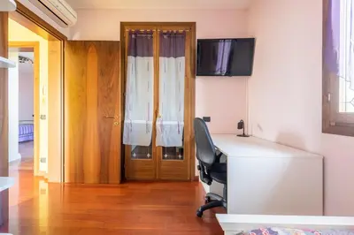 TV o dispositivi per l'intrattenimento presso Campagna Veneziana - Camera privata con bagno condiviso