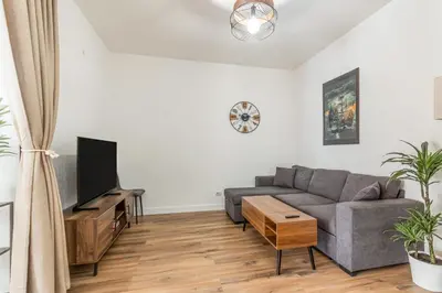 TV o dispositivi per l'intrattenimento presso GuestHost - Bright Apartment near Mestre Station