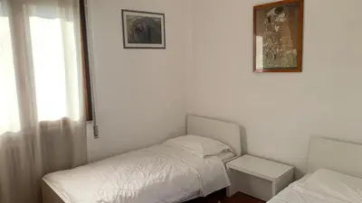Letto o letti in una camera di Appartamento Megiaro -vicino Ospedale -Ederle