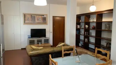 TV o dispositivi per l'intrattenimento presso Appartamento Megiaro -vicino Ospedale -Ederle