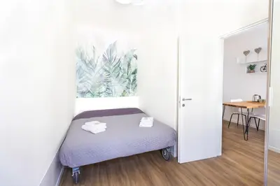 Letto o letti in una camera di Chic & Smart Flat in Padova