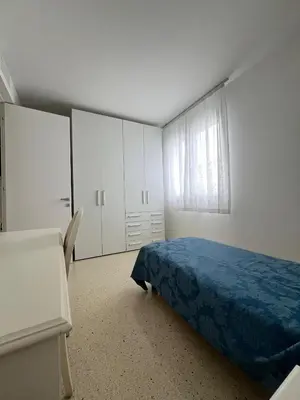 Letto o letti in una camera di Villa Greta