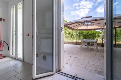 Balcone o terrazza di Airport Marco Polo -free park-