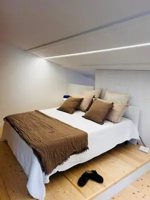 Letto o letti in una camera di Sant Antonio Elegant Stay