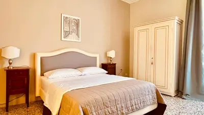 Letto o letti in una camera di Corte dei Quadri Simoni