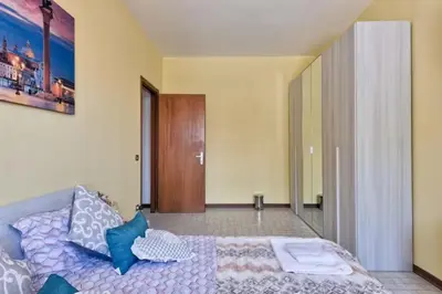 Letto o letti in una camera di Venice Miramare Residence 2