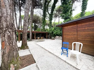 Giardino di Intera casa, 100 m dal mare, grande giardino