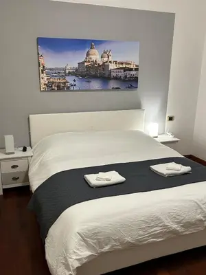 Letto o letti in una camera di LY home