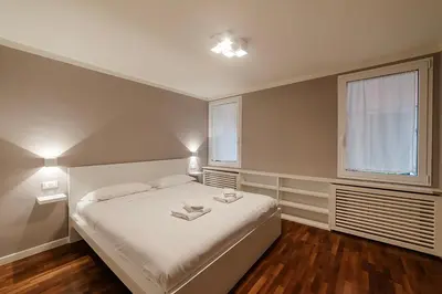 Letto o letti in una camera di Ca' Marcello - RIALTO