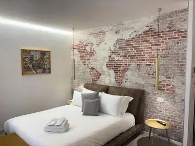 Letto o letti in una camera di Golden House Apartsuite