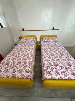Letto o letti in una camera di Terrace Apartment Venice Center - Yellow