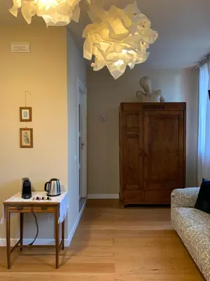 Area soggiorno di Casa Agostini Bed and Breakfast