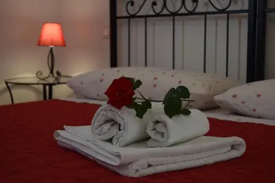 Letto o letti in una camera di Casa Vacanza e per lavoro Tessyhouse