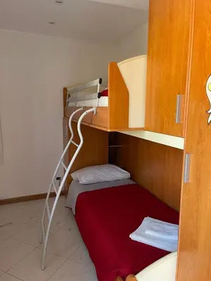 Letto o letti in una camera di Casa Michela