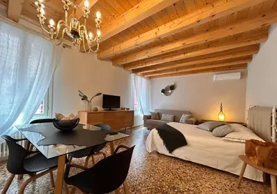 Letto o letti in una camera di Residenza BONAMIGO