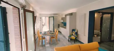 Area soggiorno di Blu House