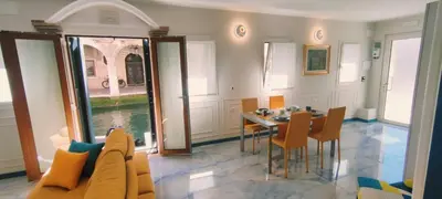 Area soggiorno di Blu House