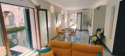 Area soggiorno di Blu House