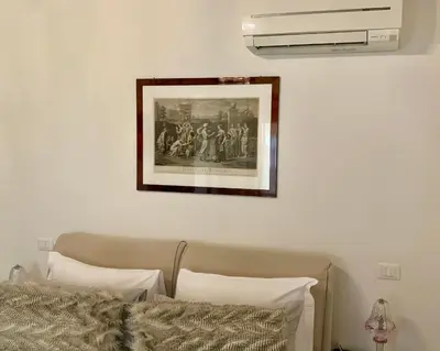 Letto o letti in una camera di B&B Fortuny